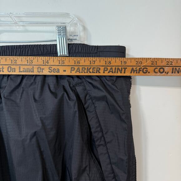 Marmot Men's Rain Pants Shell Side Zip Black XXL Waterproof - Picture 10 of 11